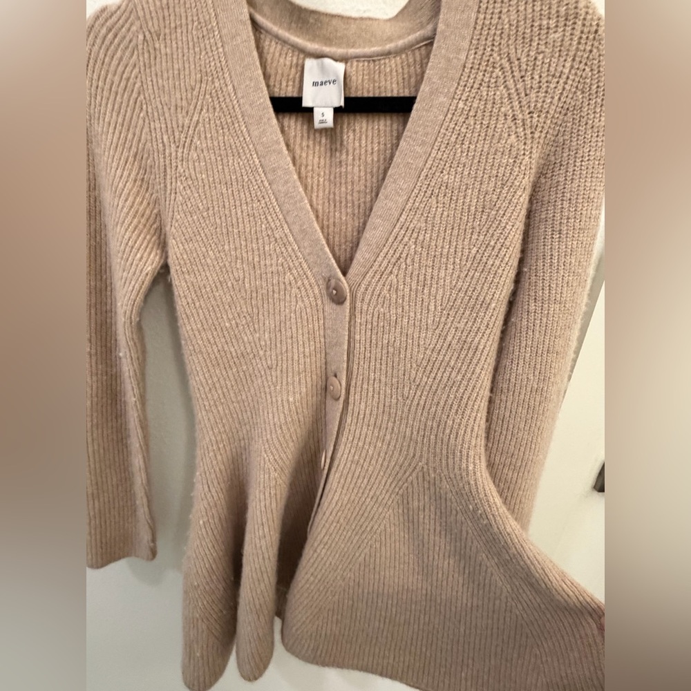 Anthropologie Hourglass Cardigan Sweater Maeve - Picture 8 of 12